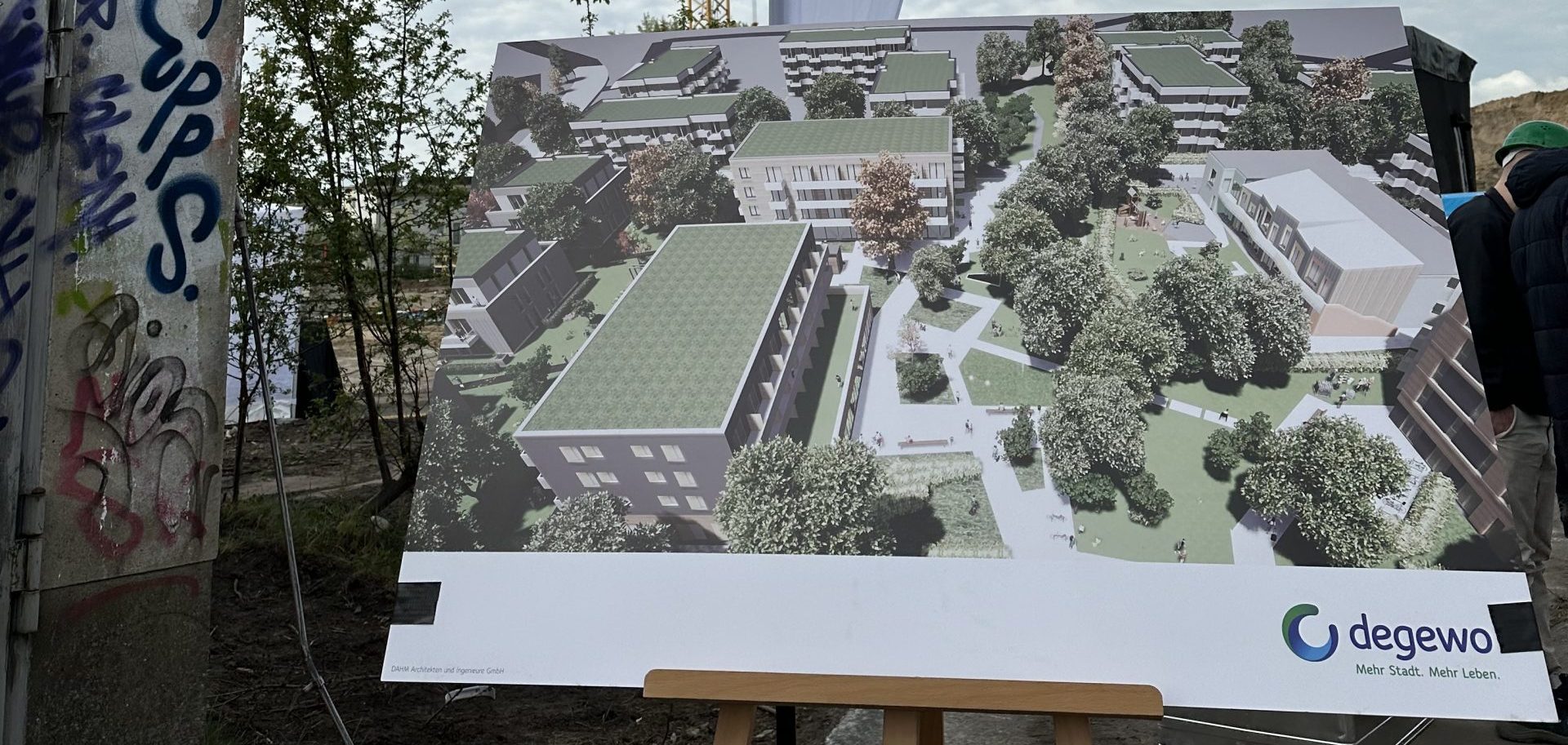 Grundsteinlegung „Quartier der Vielfalt“ – Bohnsdorfer Weg in Köpenick