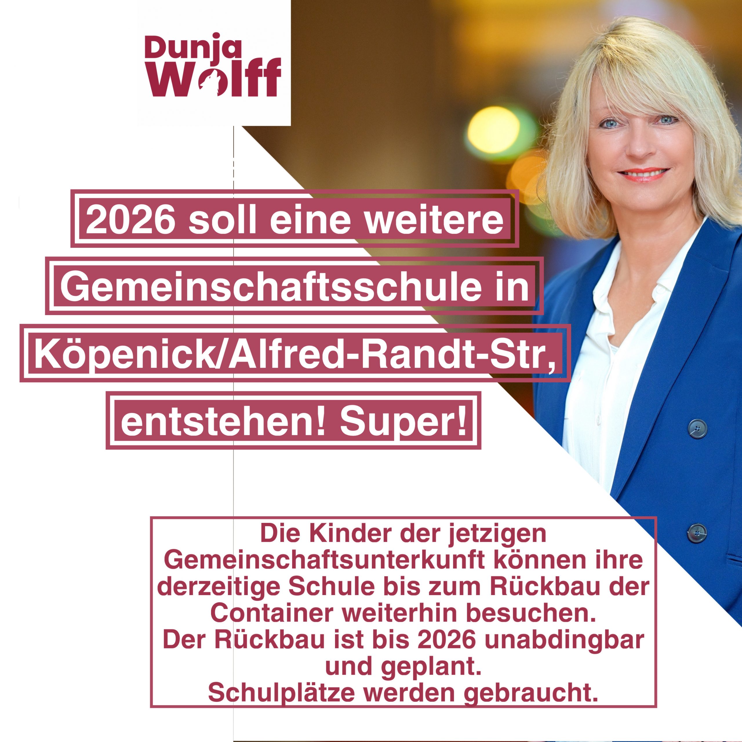Weitere Gemeinschaftsschule in Köpenick