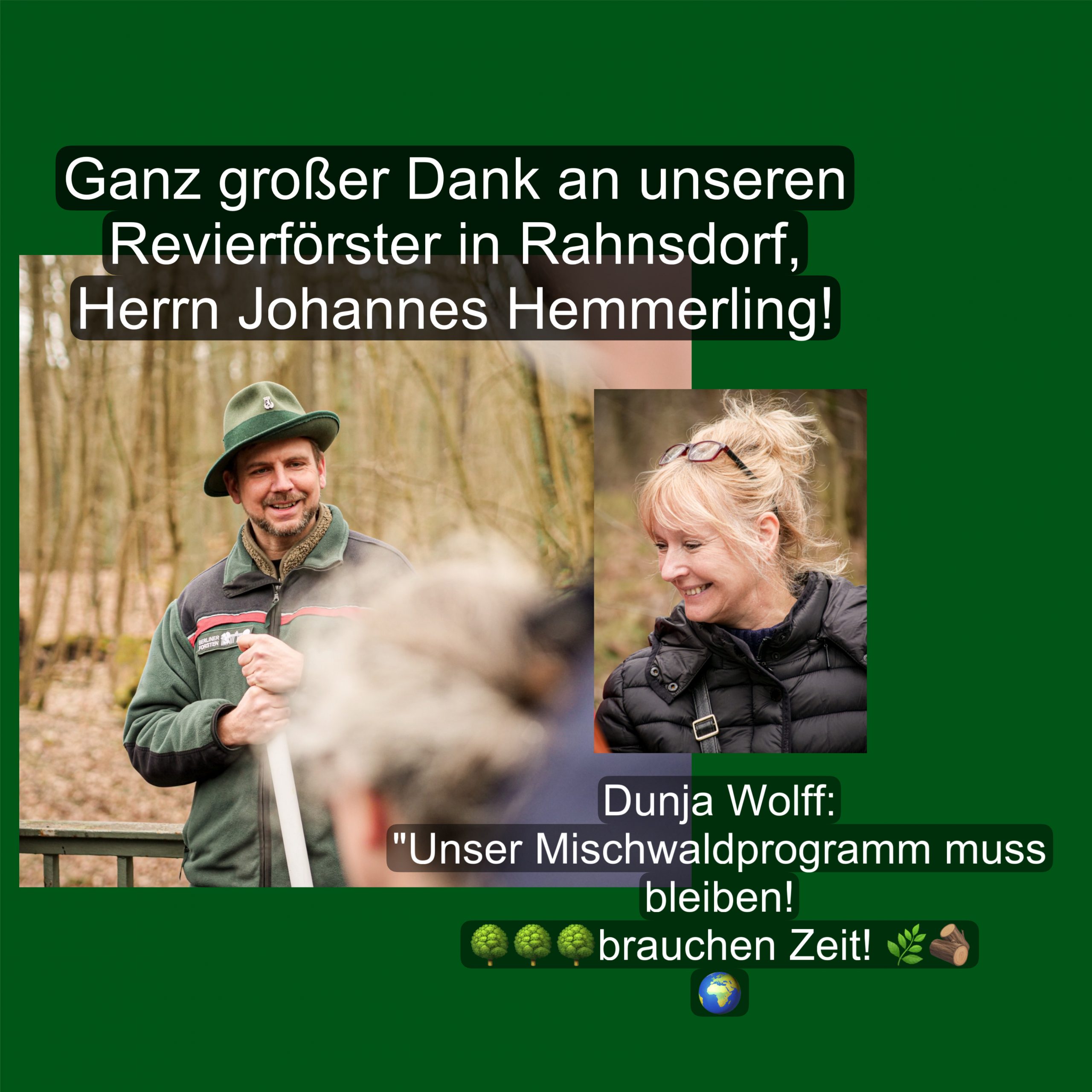 Waldspaziergang mit dem Förster in Wilhelmshagen