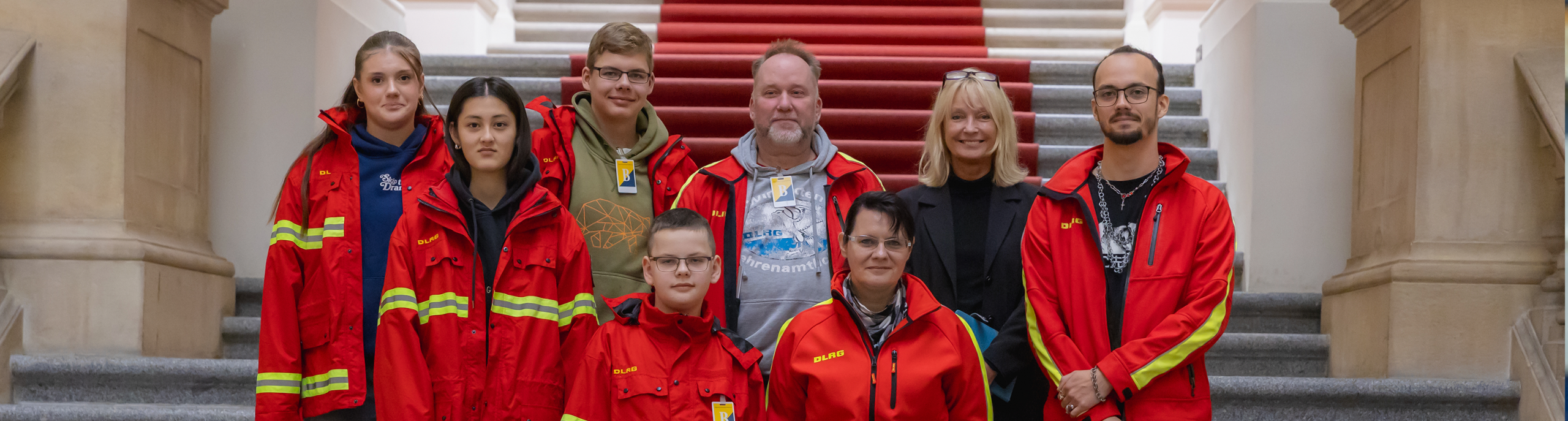 DLRG Treptow-Köpenick Jugend besucht mich im Abgeordnetenhaus!